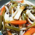 みゆみゆ❤'s cooksnap of when they made めかぶの茎も煮て食べよう！.