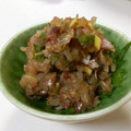 やっっちょ's cooksnap of when they made あじのなめろう風.