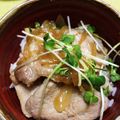 にじゆめa's cooksnap of when they made 豚丼.