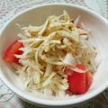 ちゅにこ's cooksnap of when they made 1玉ぺろり＊新玉ねぎのマヨぽんサラダ.