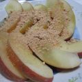 はいりほう's cooksnap of when they made 簡単おやつ★リンゴきな粉.