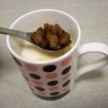 てぃぐまな's cooksnap of when they made ラムレーズンin黒蜜ホットミルク.