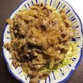 superbeni's cooksnap of when they made 【簡単】豚玉ねぎのポン酢炒め.