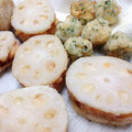 nailcafe's cooksnap of when they made レンコンのはさみ揚げ～えびとはんぺん～.
