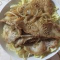 Aco313's cooksnap of when they made うちのスタミナ生姜焼き.