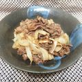 mayunaCook's cooksnap of when they made 玉ねぎ 舞茸 牛肉の バター醤油ソテー！.