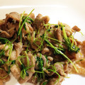 みうみうみっちゃん's cooksnap of when they made 豆苗で☆豚肉のオイスターソース炒め.