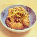3yentown's cooksnap of when they made ブリのアラで竜田揚げ☆セリでさわやか♪.