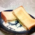 龍青空ママ's cooksnap of when they made 我が家の定番★バジルソースのホットサンド.