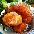 ユーロン's cooksnap of when they made いつもの唐揚げを格上げに✾ごま甘酢タレ.