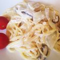 Aprikos's cooksnap of when they made 牛乳で作る簡単あっさりクリームのパスタ.