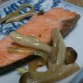 ちゃきんぐ's cooksnap of when they made 鮭のしめじバターのせ.