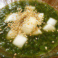 のん姫７'s cooksnap of when they made めかぶと角切り大根の和え物.