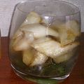裏・日刊はまの食卓's cooksnap of when they made 常備菜＊焼きねぎの煮びたし＊.