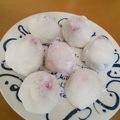 のらこ☆'s cooksnap of when they made レンジで簡単♫あまおうDE大きな苺大福.