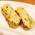 ☆hachii☆'s cooksnap of when they made ✿高菜と人参の卵焼き✿.
