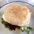 ぷりん。♪'s cooksnap of when they made ライスバーガー.