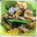まゆちゃろ's cooksnap of when they made ほうれん草とコーンの玉子とじ.