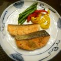 文蔵子's cooksnap of when they made 塩レモンで☆鮭のバタームニエル.