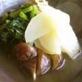 野菜のはたけ's cooksnap of when they made 春大根、だしをきかせて薄味の煮物.