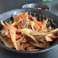 17★'s cooksnap of when they made モヤシごぼうの梅肉風味.