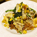 maiharunao's cooksnap of when they made ほうれん草*舞茸*豚肉のバター醤油炒め.