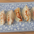 きらり流れ星's cooksnap of when they made ギョーザの皮でクルクル巻き焼き.