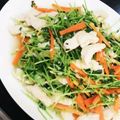 はるたんママ0727's cooksnap of when they made 豆苗と鶏肉のにんにく炒め.