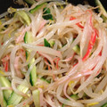 たいつ's cooksnap of when they made もやしとカニカマときゅうりの簡単ナムル.