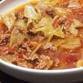 クックZ9RUE0☆'s cooksnap of when they made 【切って入れる】キャベツと挽肉のトマト煮.