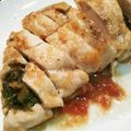 パチ子's cooksnap of when they made 簡単☆ジューシー！鶏胸肉の梅しそサンド.