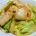ちえりんJKS's cooksnap of when they made レタスのキムチサラダ.
