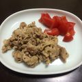 conejousa's cooksnap of when they made 薄切り豚肉マヨネーズソース風味.