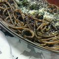 お豆腐人's cooksnap of when they made プロの味！独身貴族の最強いかすみパスタ。.