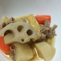 ゆいゆいぼー's cooksnap of when they made 簡単♪かぶと蓮根と油揚げの豚肉入り煮物.