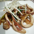 ガッちゃん's cooksnap of when they made いかのこってり炒め.