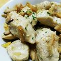 omiso's cooksnap of when they made 【塩レモン】鶏胸とキノコの塩レモン焼き.