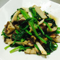 chiecocoa's cooksnap of when they made きのことほうれん草のアンチョビ炒め.