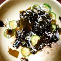 くぅﾁｬﾝ♪'s cooksnap of when they made ワカメ・キュウリ・しらすのさっぱり酢の物.