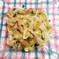 Hanachico's cooksnap of when they made ☆簡単☆もやし＆中華くらげのナムル☆.