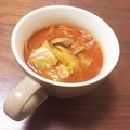 hyurihana's cooksnap of when they made 残り野菜でトマトスープ.
