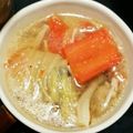 ♥ＩＺＵ♥'s cooksnap of when they made 完了期 ママのスープと子供のオムライス♪.