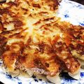 のりちぇぶ's cooksnap of when they made 市販の格安餃子を！お家で羽根つき絶品餃子.