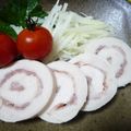 ruruyun's cooksnap of when they made 生ハムＩＮ♫うずまき鶏ハム.