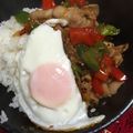 ☆ＤＡＩ☆'s cooksnap of when they made ガパオライス.