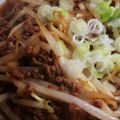 モアモアモアモア's cooksnap of when they made もやしと挽き肉だけ＊簡単あんかけ.