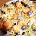 ちなごん♪'s cooksnap of when they made 生臭くない鮭マヨネーズしめじ玉ねぎチーズ.
