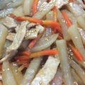 ぱこあこ's cooksnap of when they made ●大根・豚バラ炒め●　.