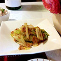 からあげパーティー's cooksnap of when they made 白菜のごま油炒め.