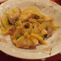 lemonina's cooksnap of when they made 塩麹で柔らか☆鶏ももとネギのペッパー炒め.